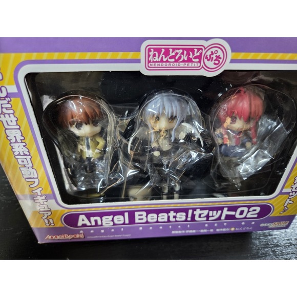 NIB Nendoroid Petite‎ Angel Beats Set 02 Non-scale ABS Action Figure GoodSmile - Picture 2 of 6